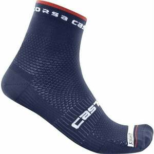 Castelli Rosso Corsa Pro 9 Sock Belgian Blue 2XL Șosete ciclism imagine