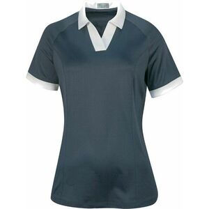 Callaway Womens Short Sleeve V-Placket Colourblock Odyssey Grey S Tricou polo imagine