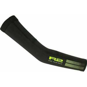 R2 Rupet Arm Warmers Negru/Galben Neon M Incalzitoare maini imagine