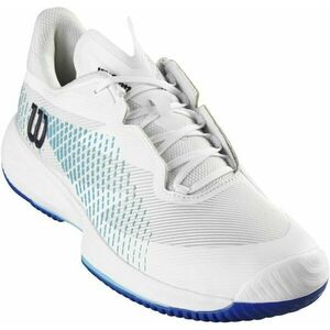 Wilson Kaos Swift 1.5 Mens Tennis Shoe White/Blue Atoll/Lapis Blue 42 2/3 Pantofi de tenis pentru bărbați imagine