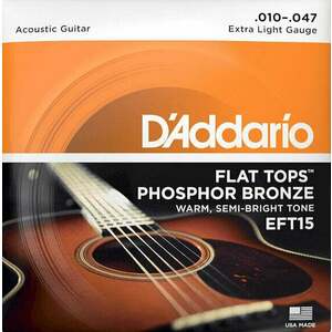 D'Addario EFT15 Corzi chitare acustice imagine