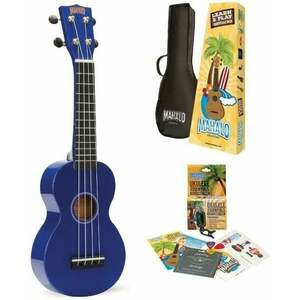 Mahalo MR1BUK Blue Ukulele soprano imagine