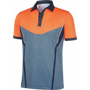 Galvin Green Mateus Mens Orange/Navy/White 2XL Tricou polo imagine