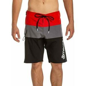 Meatfly Mitch Boardshorts 21'' Red Stripes M Costume baie Bărbați imagine