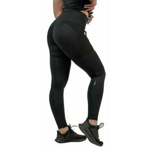 Nebbia High Waist Leggings INTENSE Mesh Black S Fitness pantaloni imagine