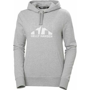 Helly Hansen Women's Nord Graphic Pullover Grey Melange XS Hanorace imagine