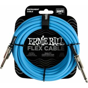 Ernie Ball Flex Instrument Cable Straight/Straight 6 m Drept - Drept Cablu de instrument imagine