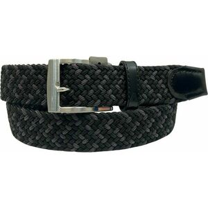 Alberto Gürtel Multicolor Braided Black/Grey 100 cm Curele imagine