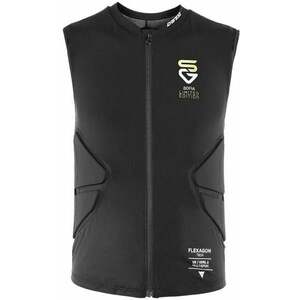 Dainese Flexagon Mens Waistcoat Black/Gold S Protecție imagine