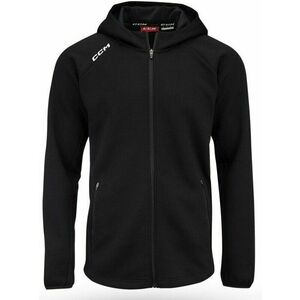 CCM Locker Room Full Zip Hoodie Black M imagine