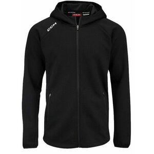 CCM Locker Room Full Zip Hoodie Black S imagine