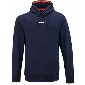 CCM Team Fleece Pullover Hoodie Navy S imagine