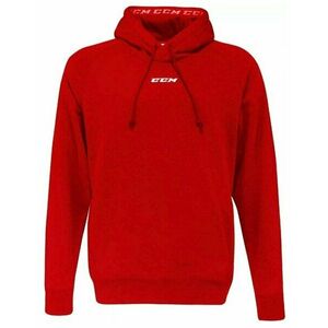 CCM Team Fleece Pullover Hoodie Red XL imagine