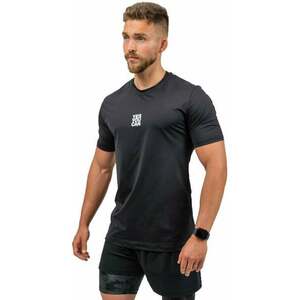 Nebbia Short-Sleeve Sports Resistance Black L Tricouri de fitness imagine