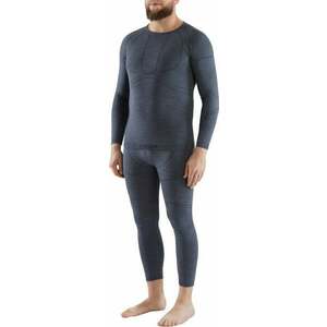 Viking Lan Pro Merino Set Base Layer Gri închis XL Lenjerie termică imagine