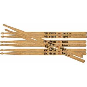 Vic Firth P5AT4PK American Classic Terra Series 4pr Value Pack Bețe de tobă imagine