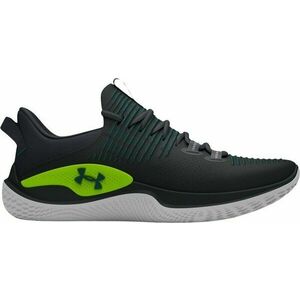 Under Armour Men's UA Flow Dynamic INTLKNT Training Shoes Black/Anthracite/Hydro Teal 8 Pantofi de fitness imagine