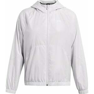 Under Armour Women's Sport Windbreaker Jacket Halo Gray/White S Geacă pentru alergare imagine