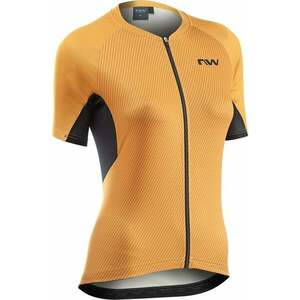 Northwave Force Evo Women Short Sleeve Tricou Ochre XS imagine