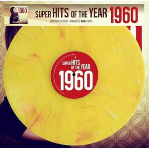 Various Artists - Super Hits Of The Year 1960 (Limited Edition) (Numbered) (Yellow Marbled Coloured) (LP) imagine