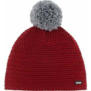 Eisbär Jamie Pompon Beanie Burgundy/Grey UNI Căciulă imagine