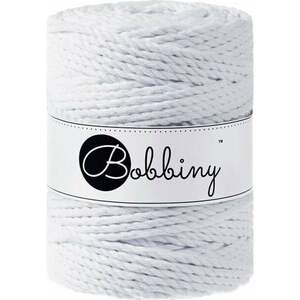 Bobbiny 3PLY Macrame Rope 5 mm 100 m White Șnur imagine