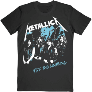 Metallica Tricou Vintage Ride The Lightning Unisex Black M imagine