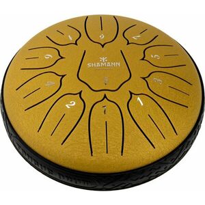 Shamann 6" 11 Notes D5-Major Gold Tongue Drum imagine