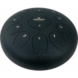 Shamann 12" 11 Notes D-Major Albastru Navy Tongue Drum imagine