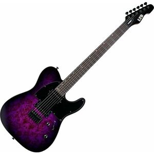 ESP LTD TE-200DX Purple Burst Chitară electrică imagine