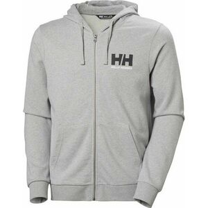 Helly Hansen HH Logo Full Zip 2.0 Hanorac cu glugă Grey Melange 2XL imagine