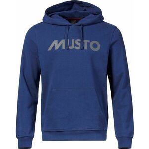 Musto Logo Hoodie Hanorac cu glugă Blueprint XL imagine