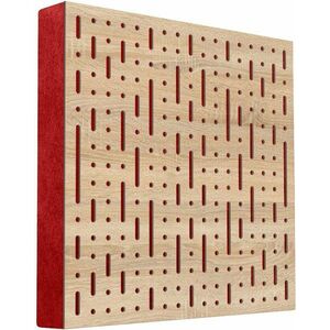 Mega Acoustic FiberPRO60 Binary Bean Sonoma Oak/Red Panou absorbant din lemn imagine