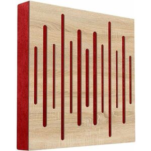 Mega Acoustic FiberPRO60 Spectrum Sonoma Oak/Red Panou absorbant din lemn imagine