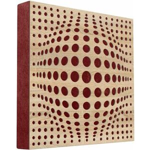 Mega Acoustic FiberPRO60 AcouSphere Sonoma Oak/Dark Red Panou absorbant din lemn imagine