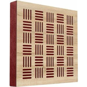 Mega Acoustic FiberPRO60 Bean Sonoma Oak/Dark Red Panou absorbant din lemn imagine