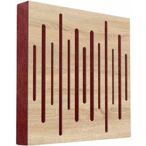 Mega Acoustic FiberPRO60 Spectrum Sonoma Oak/Dark Red Panou absorbant din lemn imagine