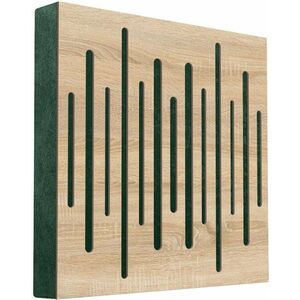 Mega Acoustic FiberPRO60 Spectrum Sonoma Oak/Green Panou absorbant din lemn imagine