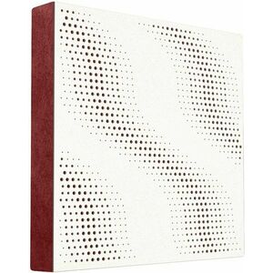 Mega Acoustic FiberPRO60 SineWave White/Dark Red Panou absorbant din lemn imagine