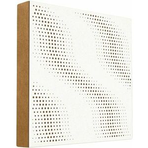 Mega Acoustic FiberPRO60 SineWave White/Light Brown Panou absorbant din lemn imagine