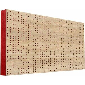 Mega Acoustic FiberPRO120 Binary Diffuser Sonoma Oak/Red Panou absorbant din lemn imagine