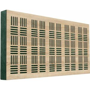 Mega Acoustic FiberPRO120 Bean Sonoma Oak/Green Panou absorbant din lemn imagine