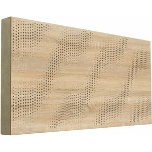 Mega Acoustic FiberPRO120 SineWave Sonoma Oak/Beige Panou absorbant din lemn imagine