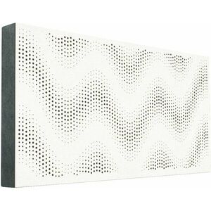 Mega Acoustic FiberPRO120 Sinus White/Gray Panou absorbant din lemn imagine