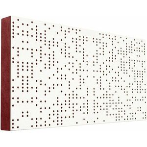 Mega Acoustic FiberPRO120 Binary Diffuser Negative White/Dark Red Panou absorbant din lemn imagine