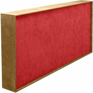 Mega Acoustic FiberExcellent120 Natural/Red Panou absorbant din lemn imagine