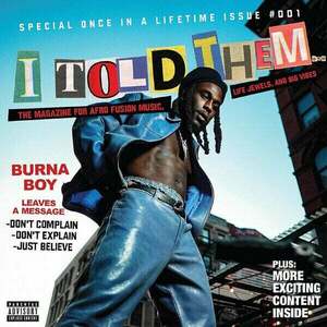 Burna Boy - I Told Them... (LP) imagine