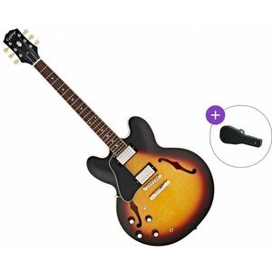 Epiphone ES-335 LH SET Vintage Sunburst Chitară semi-acustică imagine