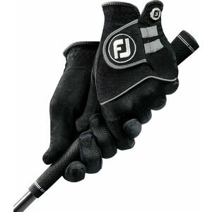 Footjoy Raingrip 24 Black Pereche S Mănuși pentru bărbați imagine