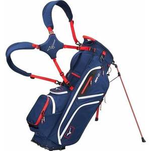 Mizuno BR-DX 25 Sac de golf cu stativ Navy/Red imagine